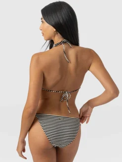 Swimwear|Saint and Sofia Alba Tie Side Bikini Bottom - Stripe