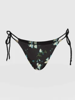 Swimwear|Saint and Sofia Alba Tie Side Bikini Bottom - Blue Aurora