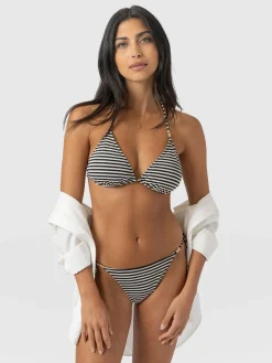 Swimwear|Saint and Sofia Alba Triangle Bikini Top - Stripe
