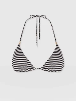Swimwear|Saint and Sofia Alba Triangle Bikini Top - Stripe