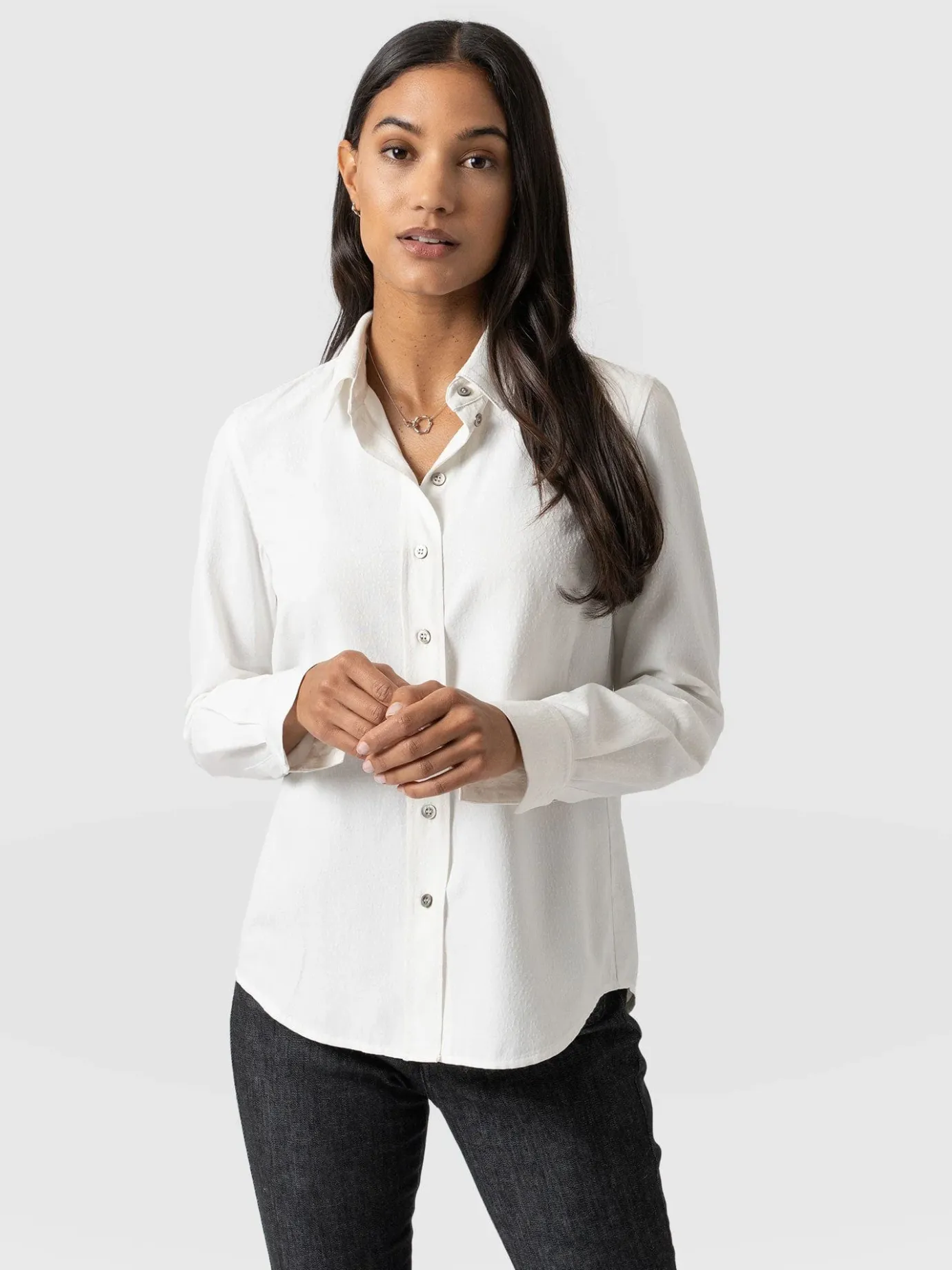 Blouses & Shirts|Saint and Sofia Annie Blouse - Cream