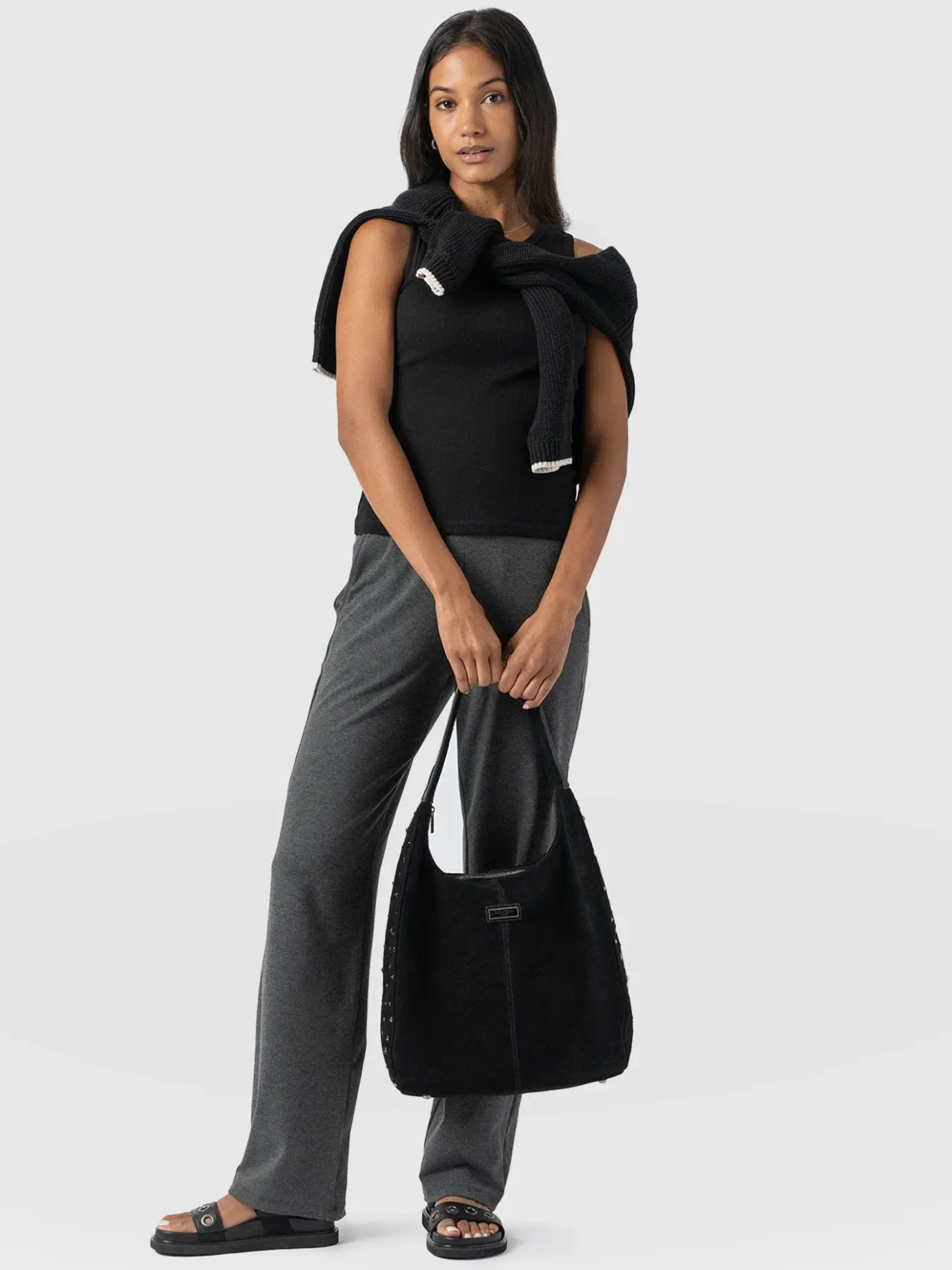 Pants|Saint and Sofia Apartment Pant - Charcoal