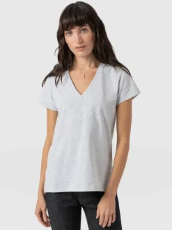 T-shirts & Tanks|Saint and Sofia Apartment Tee - Grey