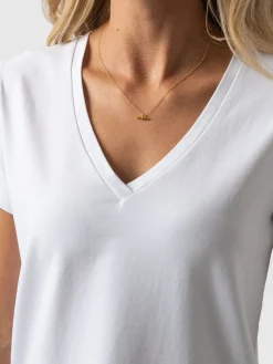 T-shirts & Tanks|Saint and Sofia Apartment Tee - White