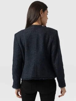 Coats & Jackets|Blazers|Saint and Sofia Ashby Jacket - Navy