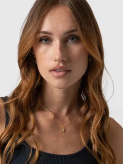 Gold Jewelry|Jewelry|Saint and Sofia Astral Star Necklace - Gold