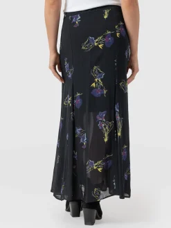 Skirts|Saint and Sofia Audrey Skirt - Blue Lily Gardens