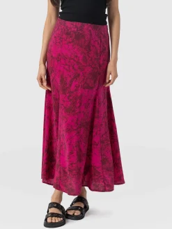 Skirts|Saint and Sofia Audrey Skirt - Pink Marble