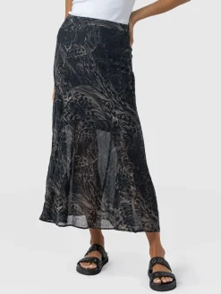 Skirts|Saint and Sofia Audrey Skirt - Spot Feather