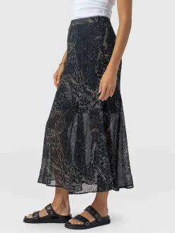 Skirts|Saint and Sofia Audrey Skirt - Spot Feather