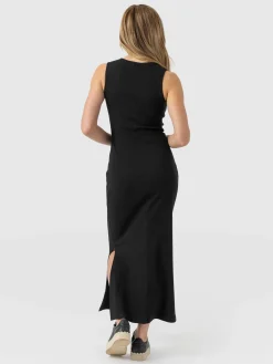 Dresses|Saint and Sofia Axel Cut Out Dress - Black