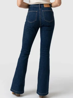 Denim & Jeans|Pants|Saint and Sofia Bowie Stretch Flare Jeans - Mid Blue