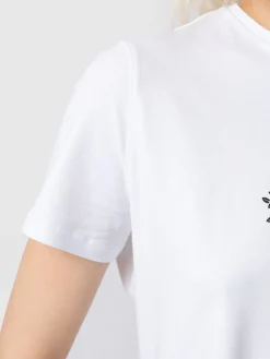 T-shirts & Tanks|Saint and Sofia Boyfriend Tee - White Skull