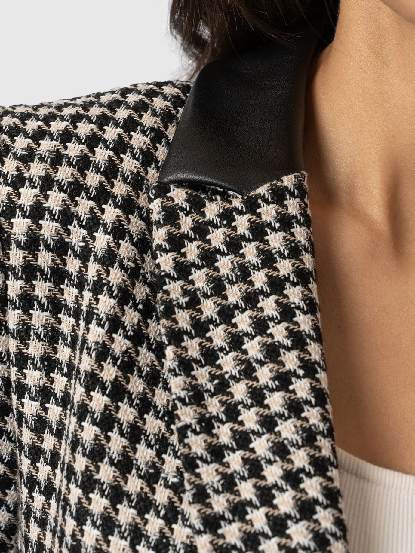 Coats & Jackets|Blazers|Saint and Sofia Cambridge Blazer - Houndstooth
