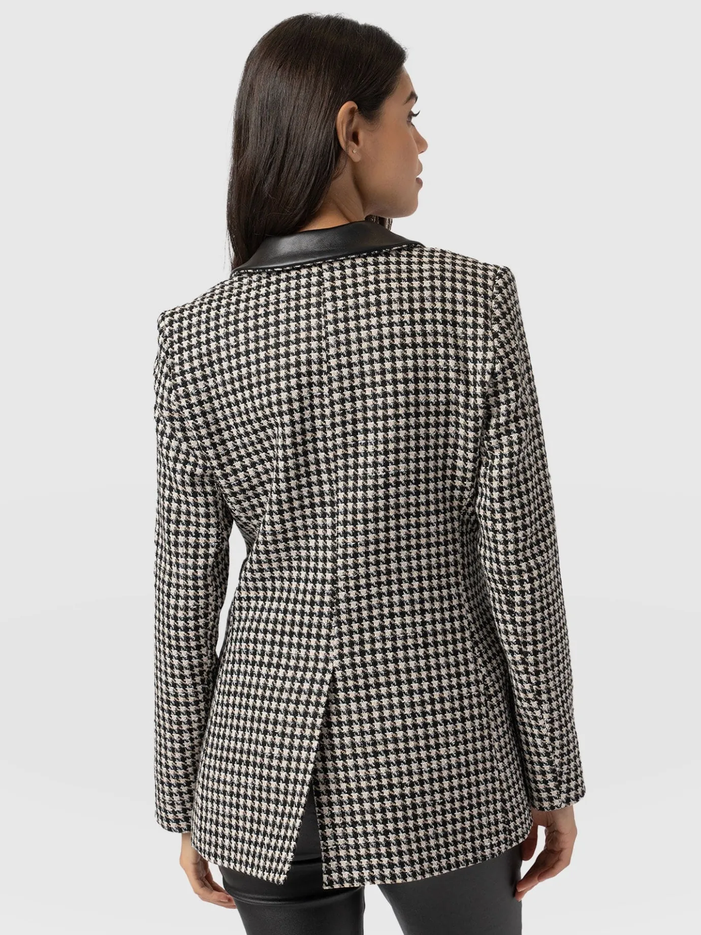 Coats & Jackets|Blazers|Saint and Sofia Cambridge Blazer - Houndstooth