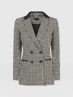 Coats & Jackets|Blazers|Saint and Sofia Cambridge Blazer - Houndstooth