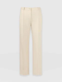 Pants|Saint and Sofia Cambridge Tailored Wide Leg Pant - Beige