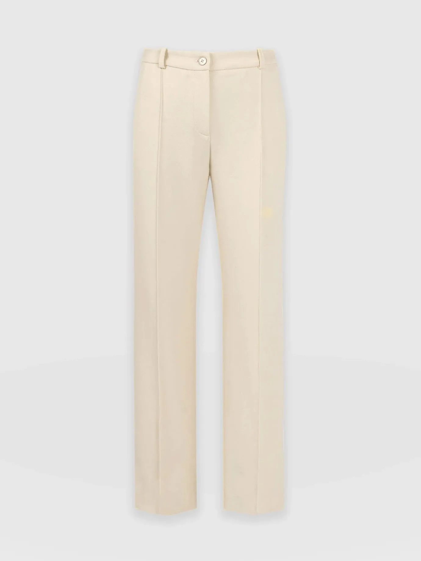 Pants|Saint and Sofia Cambridge Tailored Wide Leg Pant - Beige