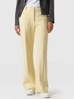 Pants|Saint and Sofia Cambridge Tailored Wide Leg Pant - Yellow