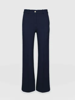 Pants|Saint and Sofia Cambridge Tailored Wide Leg Pant - Navy