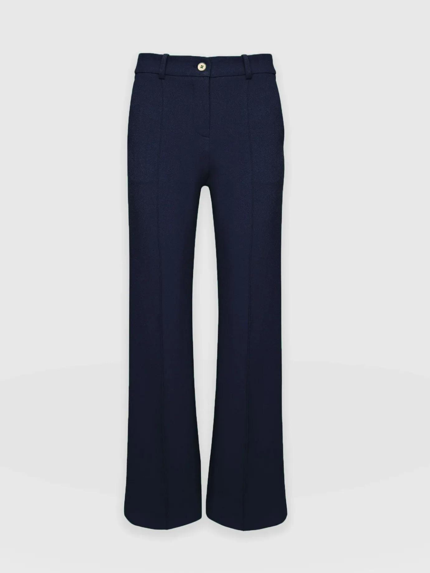 Pants|Saint and Sofia Cambridge Tailored Wide Leg Pant - Navy