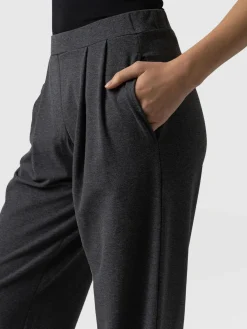 Pants|Saint and Sofia Camden Wide Leg Pant - Charcoal