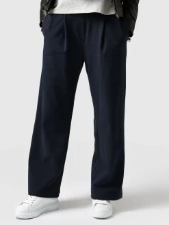 Pants|Saint and Sofia Camden Wide Leg Pant - Navy