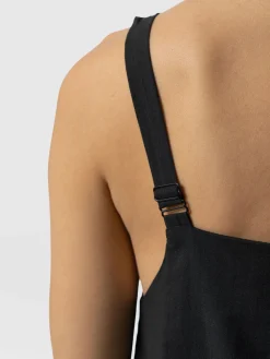 Dresses|Saint and Sofia Candice A-Line Dress - Black