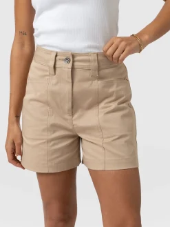 Shorts|Saint and Sofia Cargo Short - Beige