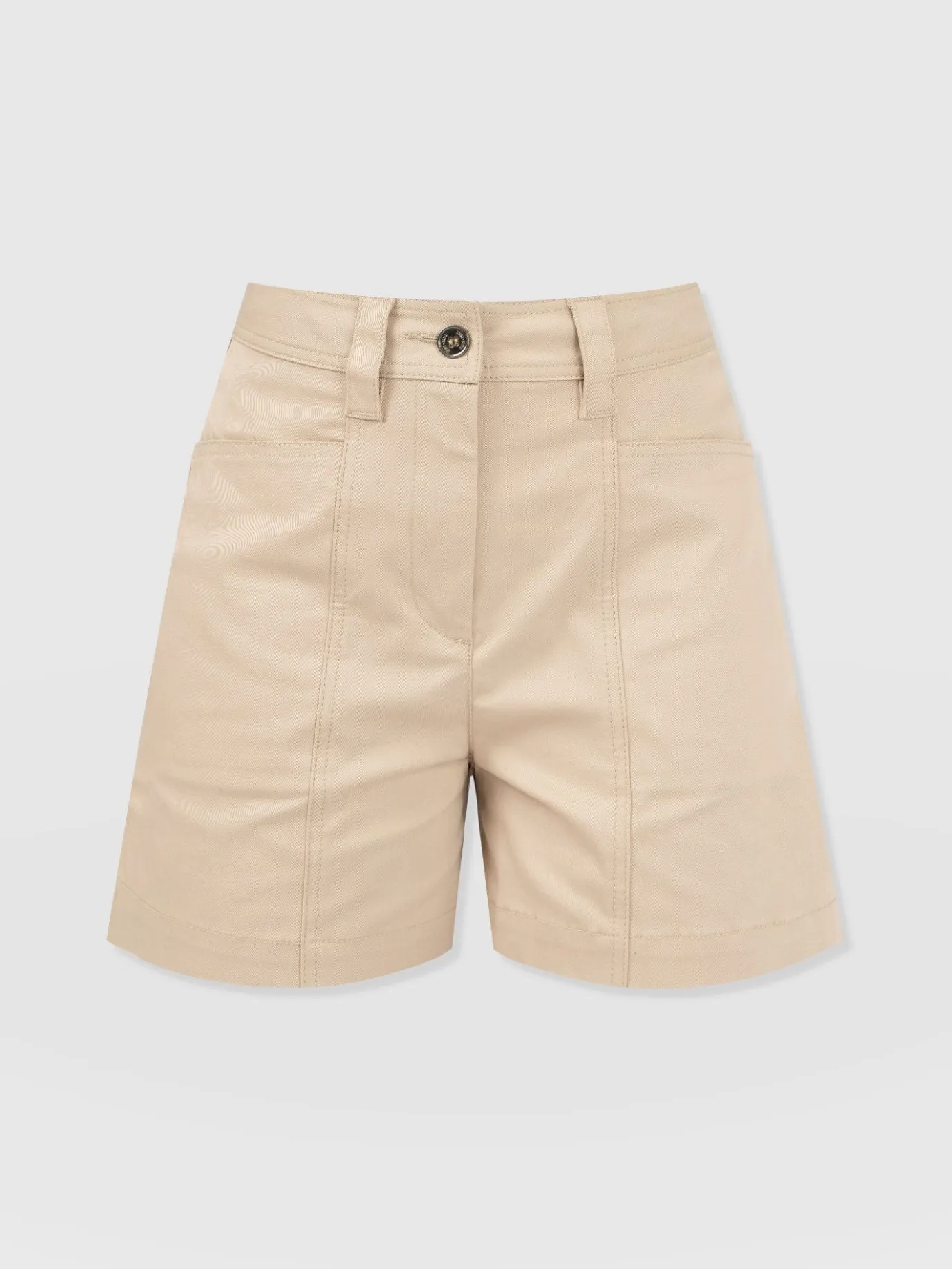 Shorts|Saint and Sofia Cargo Short - Beige