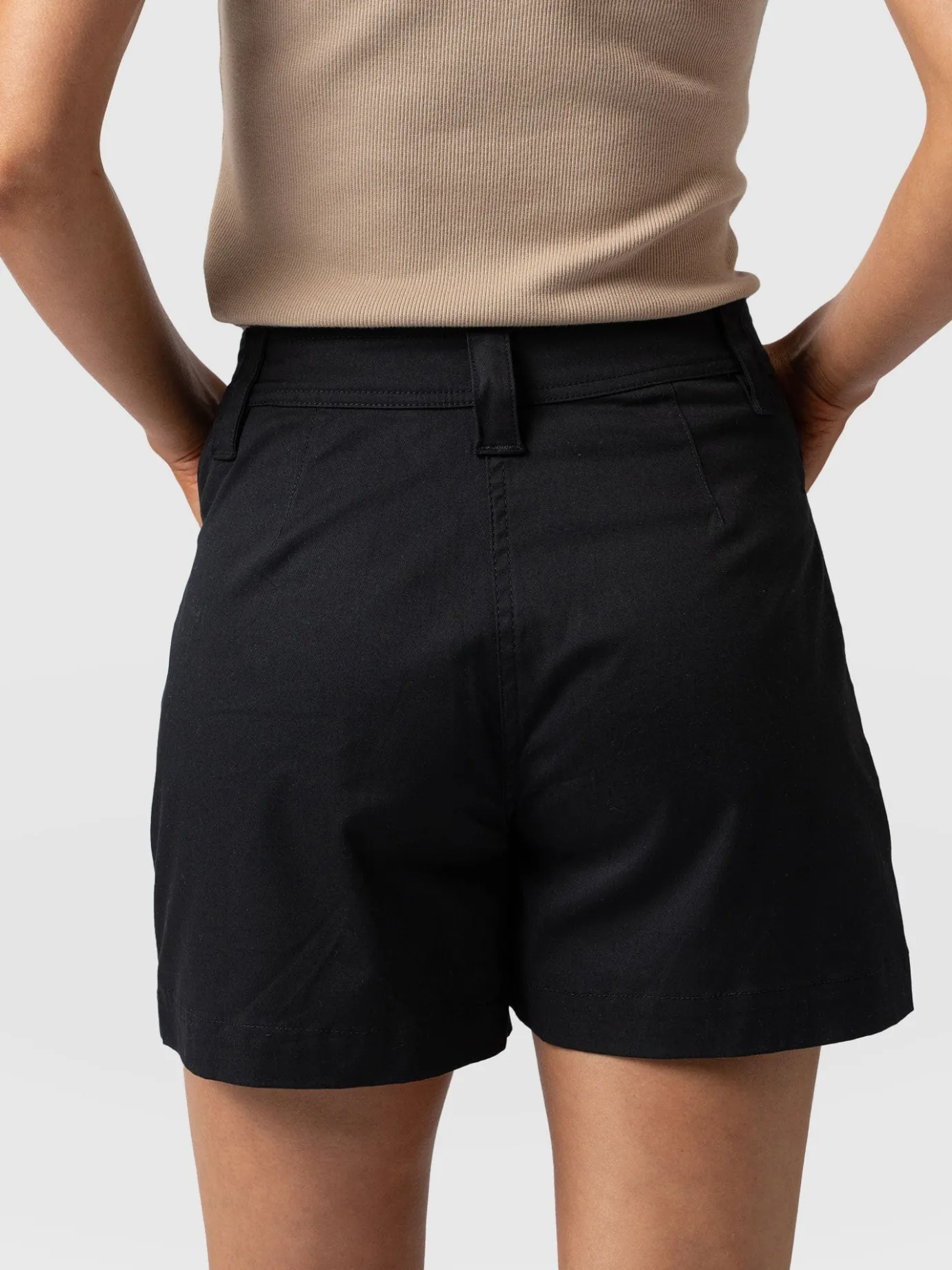 Shorts|Saint and Sofia Cargo Short - Black