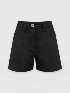 Shorts|Saint and Sofia Cargo Short - Black