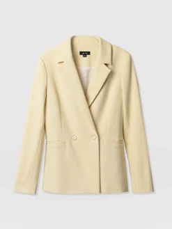 Coats & Jackets|Blazers|Saint and Sofia Carmen Blazer - Yellow