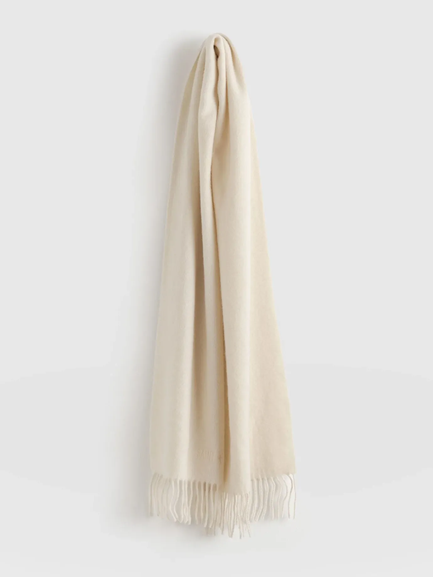 Scarves & Hats|Accessories|Saint and Sofia Cashmere Scarf - Cream