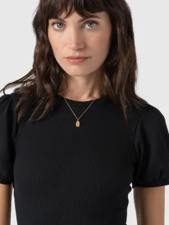 T-shirts & Tanks|Saint and Sofia Cavendish Tee - Black