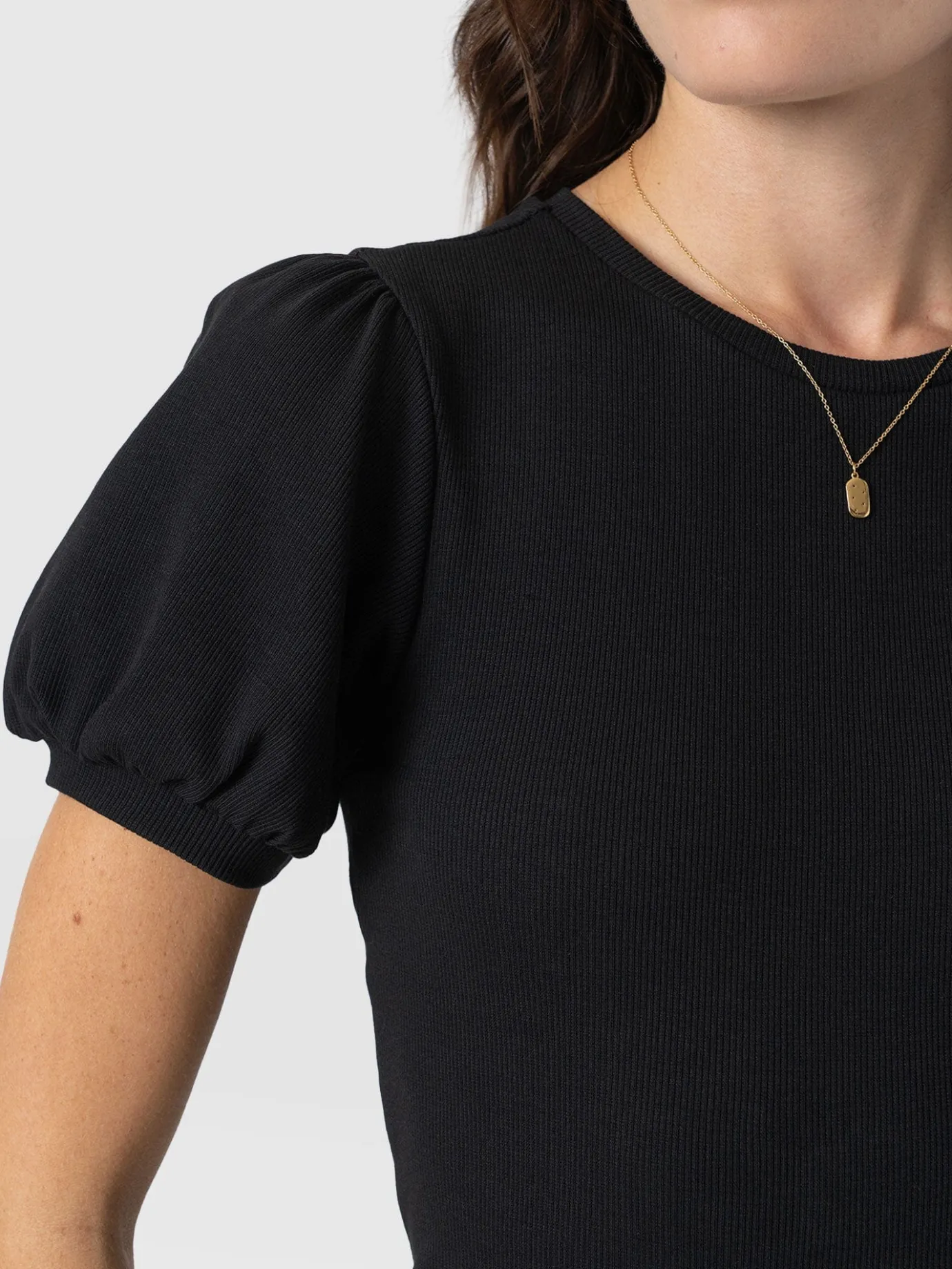 T-shirts & Tanks|Saint and Sofia Cavendish Tee - Black