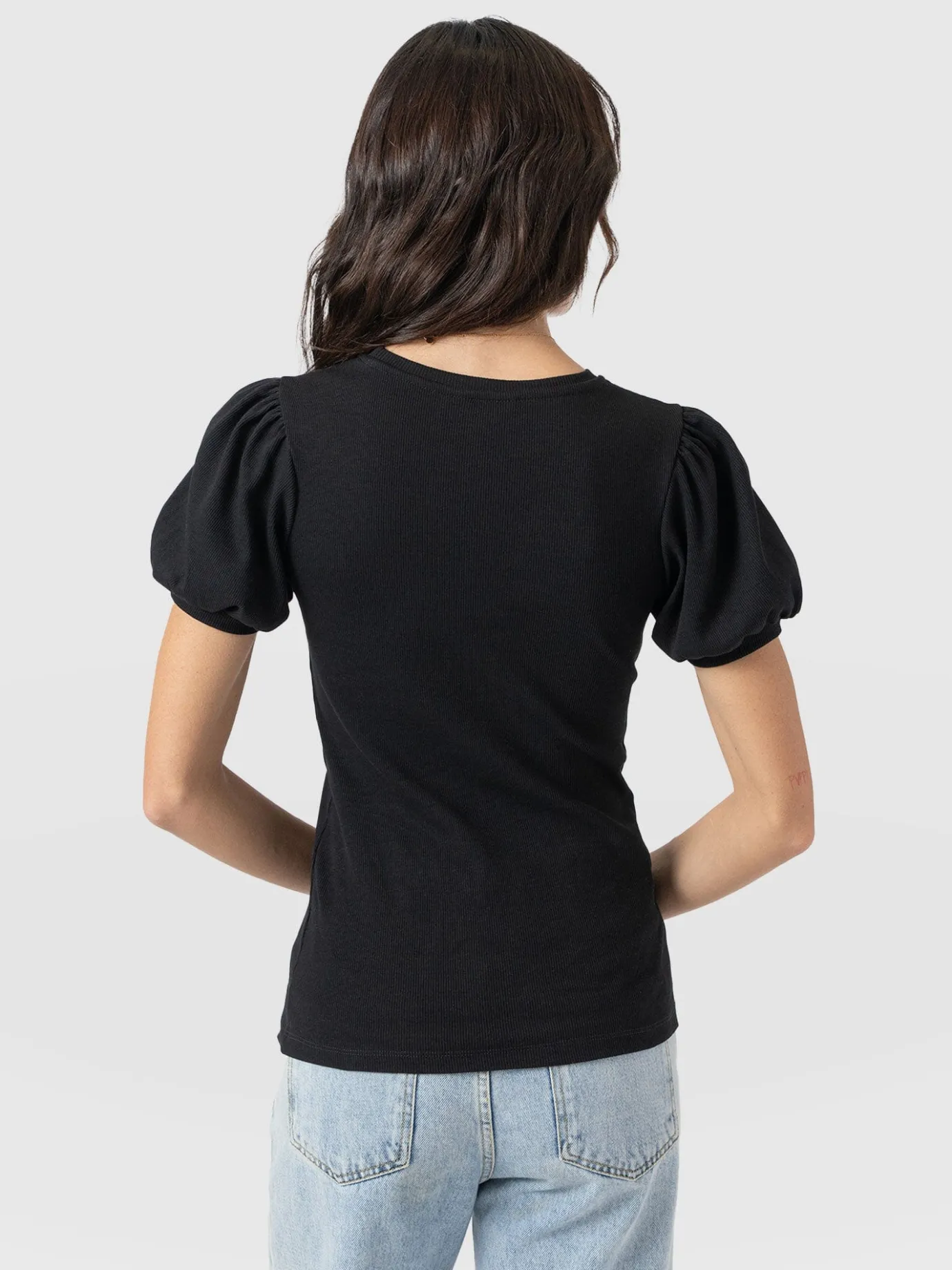 T-shirts & Tanks|Saint and Sofia Cavendish Tee - Black