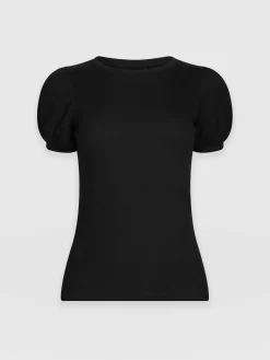 T-shirts & Tanks|Saint and Sofia Cavendish Tee - Black