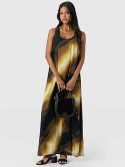 Dresses|Saint and Sofia Celeste Maxi Dress - Yellow Gradient