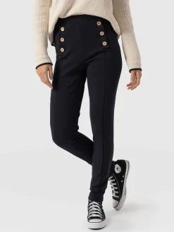 Pants|Saint and Sofia Chelsea Legging - Navy