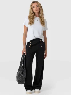 Pants|Saint and Sofia Chelsea Pant - Black Jersey