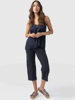 Shorts|Saint and Sofia City Culotte - Navy