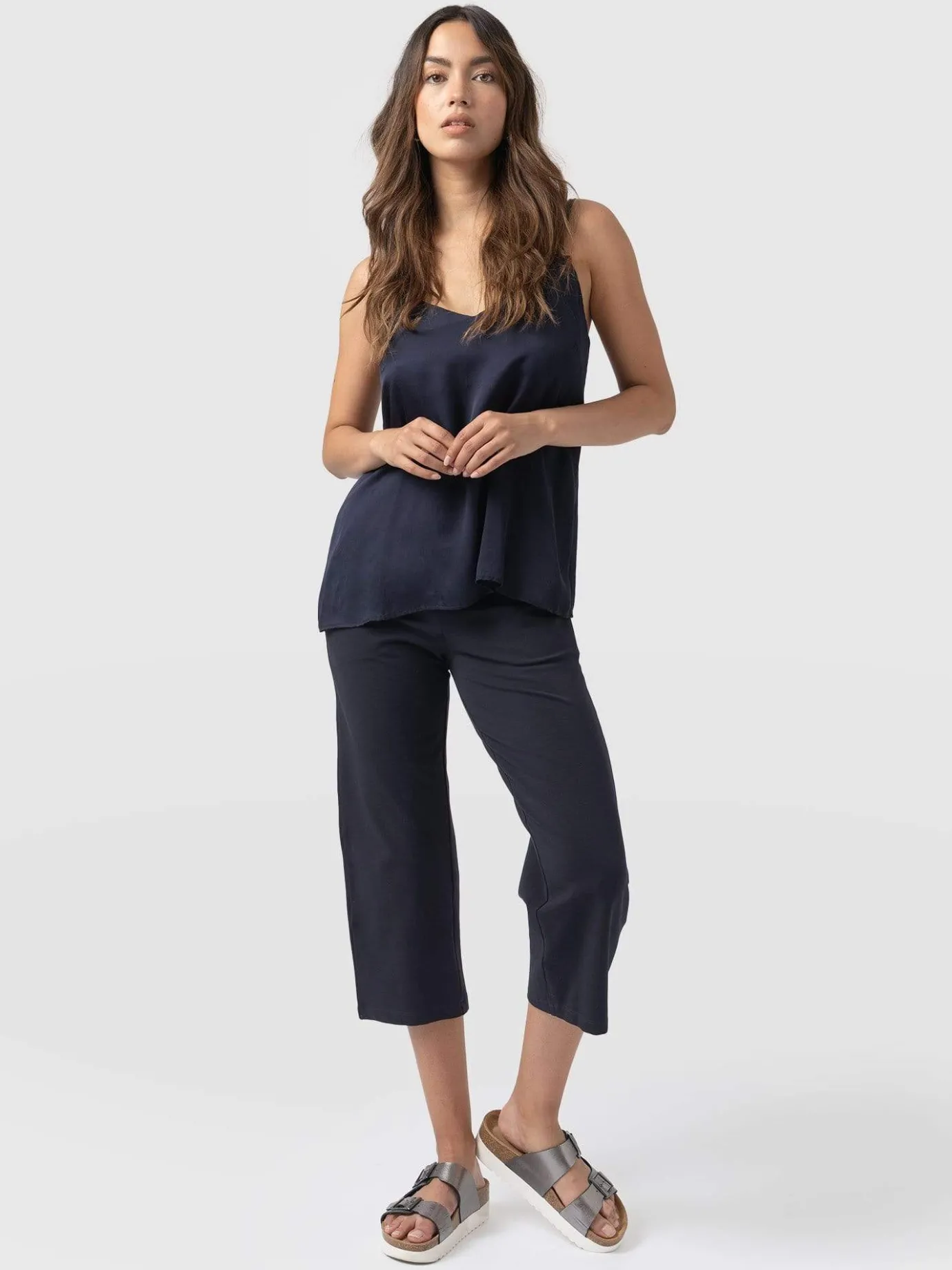 Shorts|Saint and Sofia City Culotte - Navy