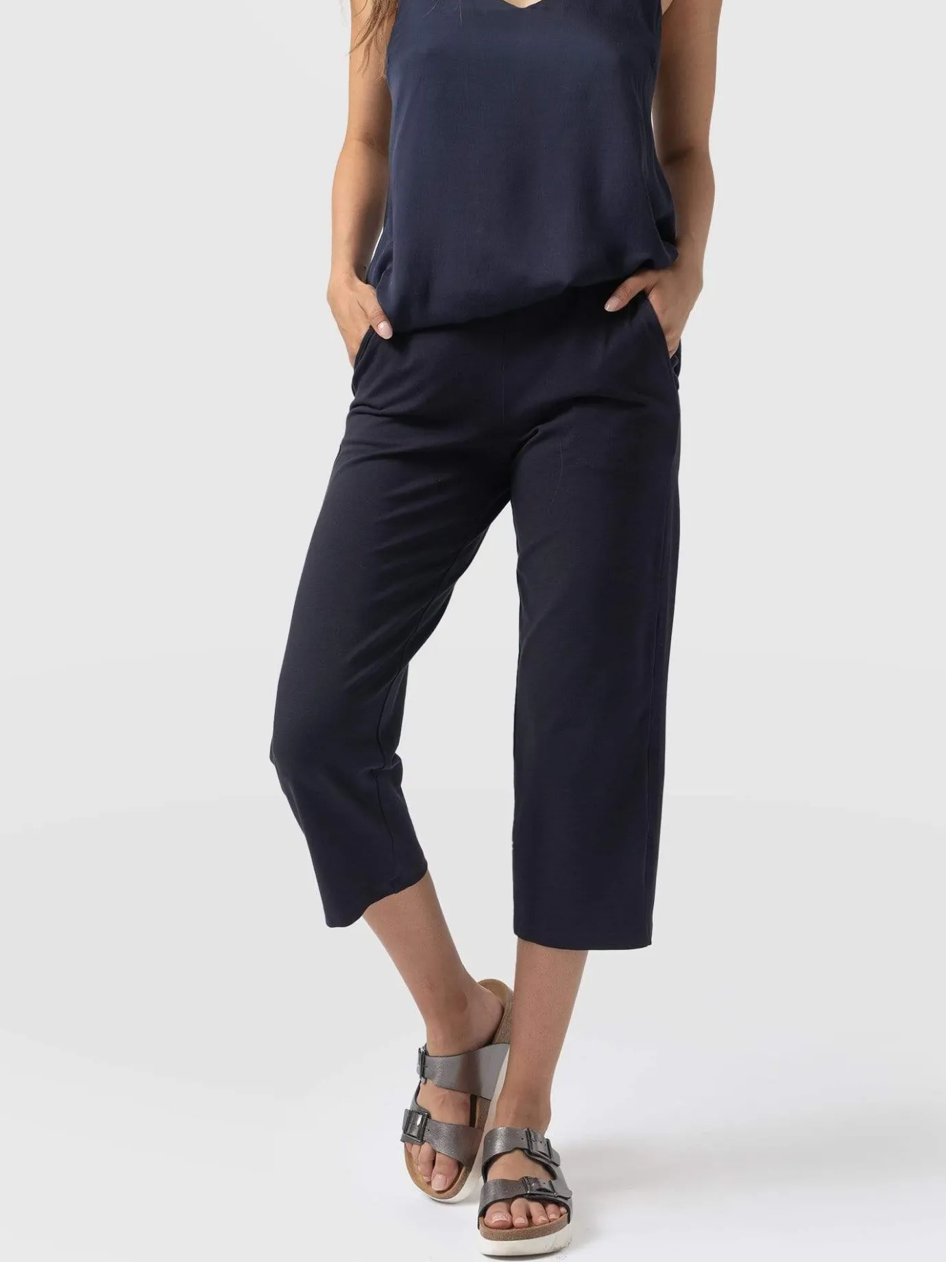 Shorts|Saint and Sofia City Culotte - Navy