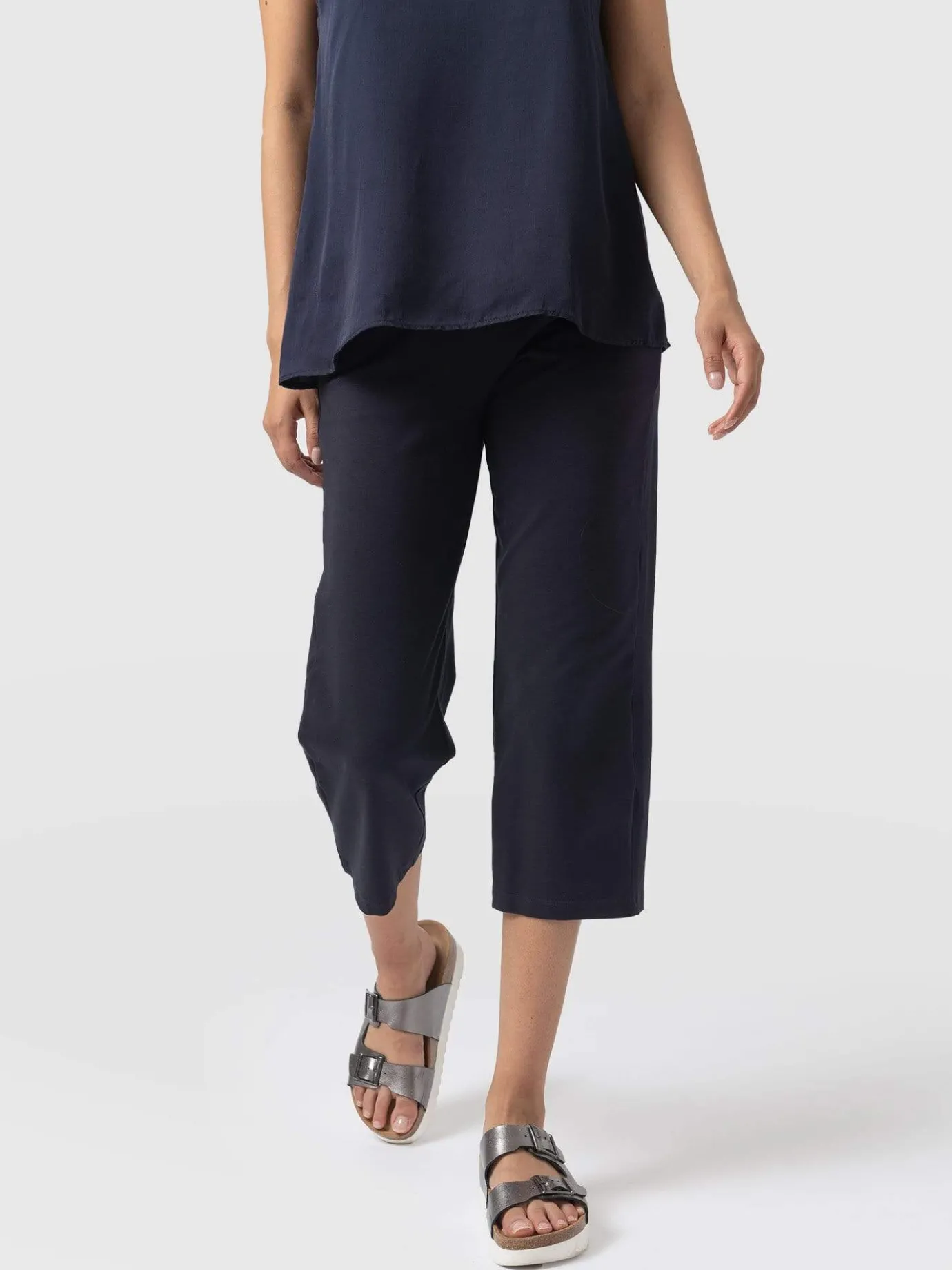 Shorts|Saint and Sofia City Culotte - Navy