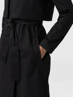 Coats & Jackets|Saint and Sofia Classic Trench Coat - Black