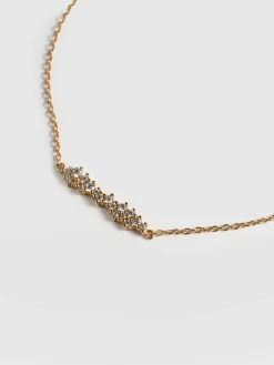 Gold Jewelry|Jewelry|Saint and Sofia Constellation Cluster Bar Bracelet - Gold