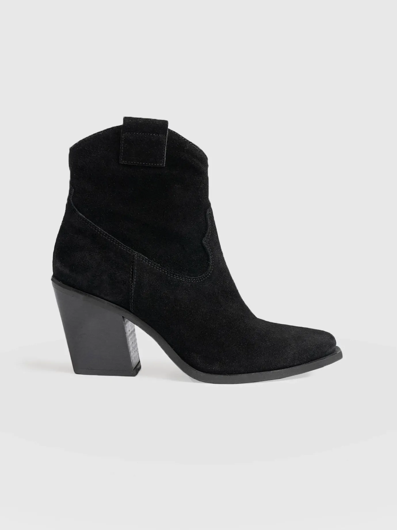 Shoes|Boots|Saint and Sofia Dallas Mid Boot - Black