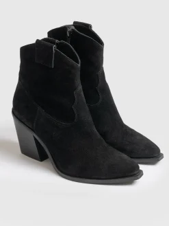 Shoes|Boots|Saint and Sofia Dallas Mid Boot - Black