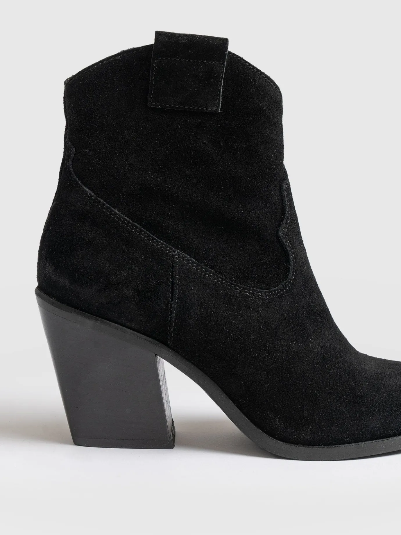 Shoes|Boots|Saint and Sofia Dallas Mid Boot - Black